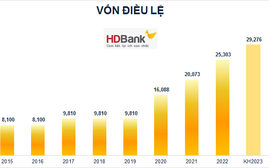 HDBank được chấp thuận tăng vốn điều lệ lên mức hơn 29.000 tỷ đồng