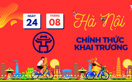 Khai trương chính thức dịch vụ xe đạp công cộng tại Hà Nội