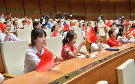 Bế mạc Phiên họp giả định "Quốc hội trẻ em": Tiếng nói từ tương lai về những vấn đề phát triển đất nước hôm nay