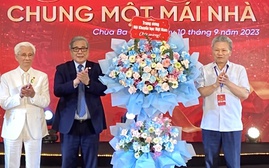 Phó Chủ tịch Hội Khuyến học Việt Nam chúc mừng dòng họ Vũ - Võ về thành tích khuyến học