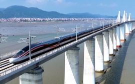 Trung Quốc khánh thành tuyến tàu cao tốc xuyên biển đầu tiên