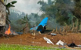 Quảng Nam: Máy bay quân sự rơi khi đang bay huấn luyện, phi công thoát hiểm an toàn