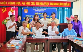 Hội Khuyến học tỉnh Khánh Hòa ký kết chương trình phối hợp khuyến học giai đoạn 2024-2030