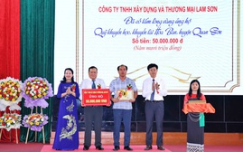 Huyện Quan Sơn, Thanh Hoá lập Quỹ Khuyến học, khuyến tài Hoa Ban