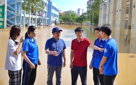 Trường Đại học Sư phạm Thái Nguyên thông tin về an toàn cho sinh viên bị ngập lụt