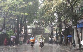 Mưa lớn do không khí lạnh có thể gây ngập úng tại nhiều tỉnh thành