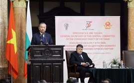 Tổng Bí thư Tô Lâm phát biểu chính sách tại Đại học Sofia - biểu tượng tinh hoa của nền giáo dục Bulgaria