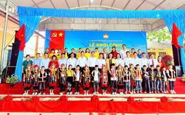 Lào Cai khởi công xây dựng mới một công trình Trường Tiểu học thường xuyên bị ngập vào mùa mưa