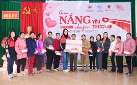Hội Phụ nữ tỉnh Nghệ An tổ chức Chương trình "Giao nắng, chuyển yêu thương"