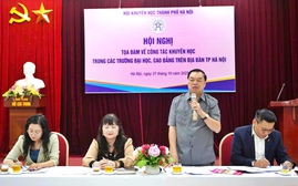 Hội Khuyến học Hà Nội bàn giải pháp thúc đẩy khuyến học trong trường đại học, cao đẳng