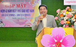 Thầy giáo Nguyễn Văn Long - cán bộ khuyến học hơn nửa thế kỷ gắn bó với sự nghiệp giáo dục