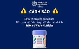 Bộ Y tế cảnh báo sữa ByHeart Whole Nutrition nhiễm khuẩn gây ngộ độc ở trẻ sơ sinh