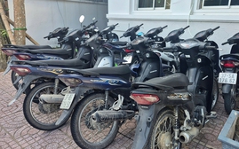 Nhóm trộm xe mô tô trong 5 giây bị Công an Nghệ An bắt giữ