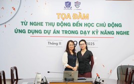 Trường Đại học Ngoại ngữ tổ chức tọa đàm chia sẻ kinh nghiệm, phương pháp dạy phát triển kỹ năng nghe