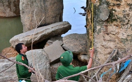 Công an Phú Thọ thông báo hiện trạng cầu sông Lô