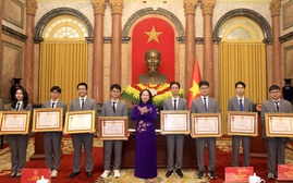 19 học sinh đoạt giải Olympic, Khoa học kỹ thuật quốc tế năm 2025 vinh dự nhận Huân chương Lao động