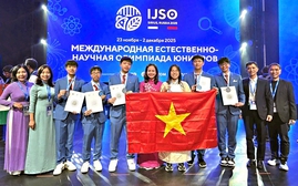 Đoàn học sinh Việt Nam giành 6 huy chương Olympic khoa học trẻ quốc tế