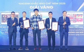 Trao Giải ảnh "Khoảnh khắc Báo chí" 2025 mang tinh thần "Bản lĩnh Việt Nam"