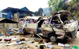 Lào Cai khẩn trương khắc phục hậu quả tai nạn lật xe ô tô làm 9 người tử vong