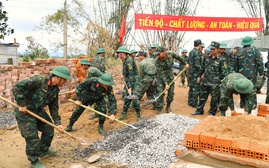 "Chiến dịch Quang Trung” thần tốc giúp dân sau bão lũ thế nào