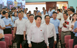 xem bong da truc tiep tren k+ Cường lần đầu tiếp xúc cử tri Thành phố Hồ Chí Minh