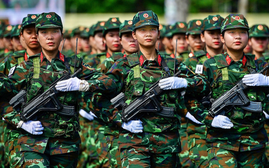 Lịch trình hướng đi các khối diễu binh, diễu hành kỷ niệm 50 năm Giải phóng miền bong da truc tiep ngoai hang anh, thống nhất đất nước