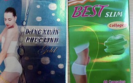 Dáng xuân Phục Linh Gold và Best Slim Collagen chứa chất cấm Sibutramine