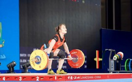 Nữ vận động viên Lào Cai giành huy chương Đồng vô địch cử tạ châu Á - 2025 tại Trung Quốc