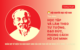Hội Khuyến học Việt Nam tổ chức tọa đàm Học tập và làm theo tư tưởng, đạo đức, phong cách Hồ Chí Minh