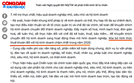 Hiểu về thuế khoán, hộ lich truyen hinh truc tiep bong da doanh cần làm gì khi bỏ thuế khoán?