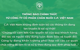 Sóc Trăng xác minh thông tin C.P. Việt Nam bán thịt lợn, gà bệnh