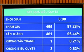 Quốc hội "chốt" cả nước còn 34 tỉnh, thành