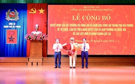 Hải Phòng: Đại tá Bùi Quang Bình giữ chức vụ Giám đốc Công an thành phố