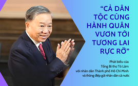 Tổng Bí thư Tô Lâm: Cả dân tộc cùng hành quân vươn tới tương lai rực rỡ