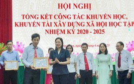 Thái Nguyên: Vinh danh 44 cá nhân, tập thể tiêu biểu lan tỏa mạnh mẽ phong trào khuyến học, khuyến tài