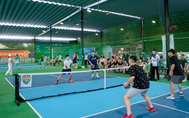 Pickleball báo chí Nghệ An: Sân chơi của những người làm báo rèn luyện thể chất, gắn kết, yêu thương