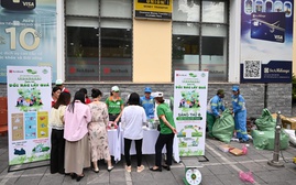 SeABank tổ chức “Ngày hội đổi rác lấy quà” - Lan tỏa lối sống xanh vì Hà Nội sạch đẹp