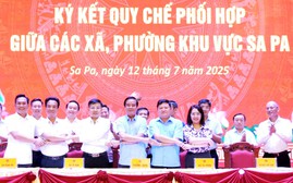 6 phường, xã khu vực Sa Pa ký kết quy chế phối hợp phát triển du lịch và phòng chống thiên tai, cháy rừng