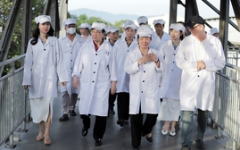 Đoàn công tác Hội Khuyến học Việt Nam thăm và làm việc tại Tập đoàn TH Việt Nam