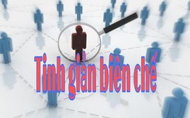 Hai nhóm đối tượng chưa thực hiện tinh giản biên chế theo Nghị định 154