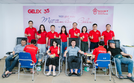 Tập đoàn GELEX tổ chức hiến máu tình nguyện nhân dịp kỷ niệm 35 năm thành lập