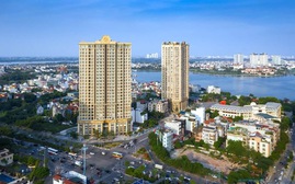 Phân làn mới đường Võ Chí Công