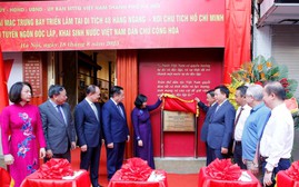 Di tích 48 Hàng Ngang - nơi Chủ tịch Hồ Chí Minh khởi thảo “Tuyên ngôn độc lập” chính thức mở cửa