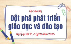 Bộ Chính trị ban hành Nghị quyết về đột phá phát triển giáo dục và đào tạo