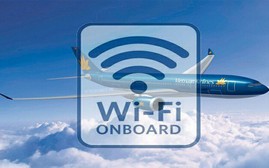 Vietnam Airlines triển khai dịch vụ kết nối Internet khi đang bay, miễn phí gói duyệt web và 15 phút nhắn tin