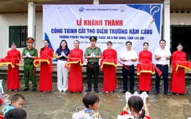 Học sinh và giáo viên vùng cao Nậm Cáng có khu bán trú và nhà công vụ mới