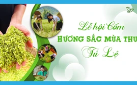 Lễ hội cốm “Hương sắc mùa thu Tú Lệ” khai mạc vào ngày 20/9
