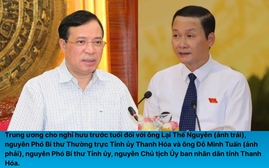 Trung ương cho 2 cán bộ lãnh đạo Thanh Hóa nghỉ hưu trước tuổi