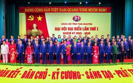 Đại hội đại biểu Đảng bộ tỉnh Thái Nguyên lần thứ I, nhiệm kỳ 2025-2030 thành công tốt đẹp