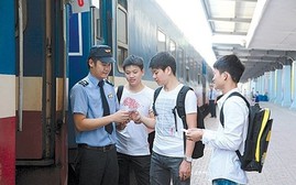 Ngành đường sắt giảm giá vé tàu cho tân sinh viên